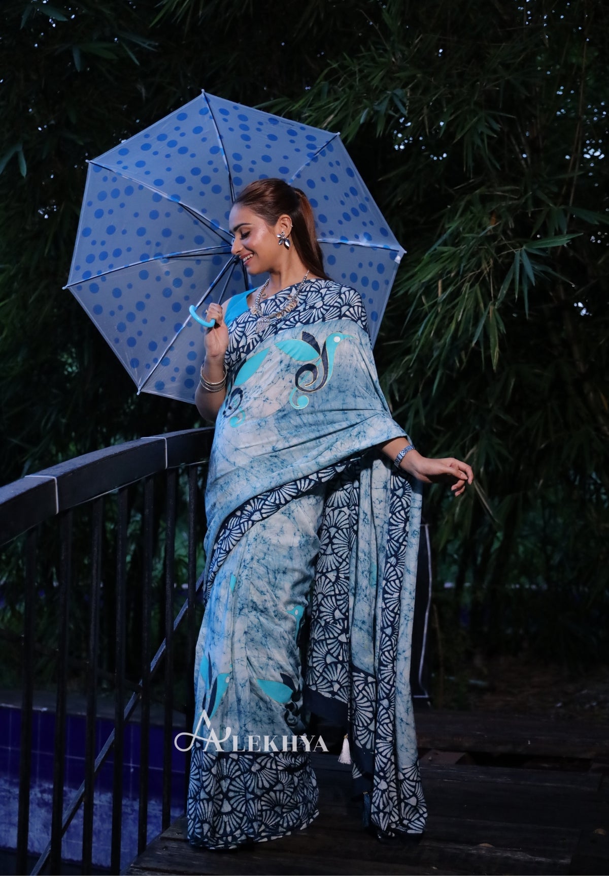 Oceanic Flight – Artisanal Batik Signature – Handcrafted Muslin Silk
