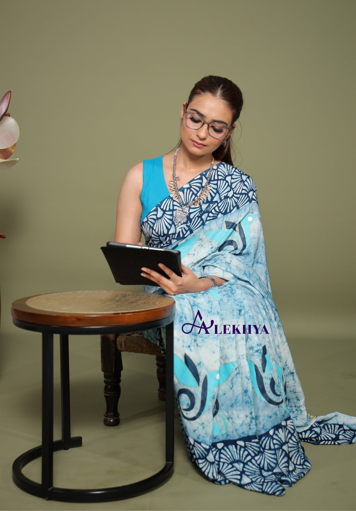 Oceanic Flight – Artisanal Batik Signature – Handcrafted Muslin Silk