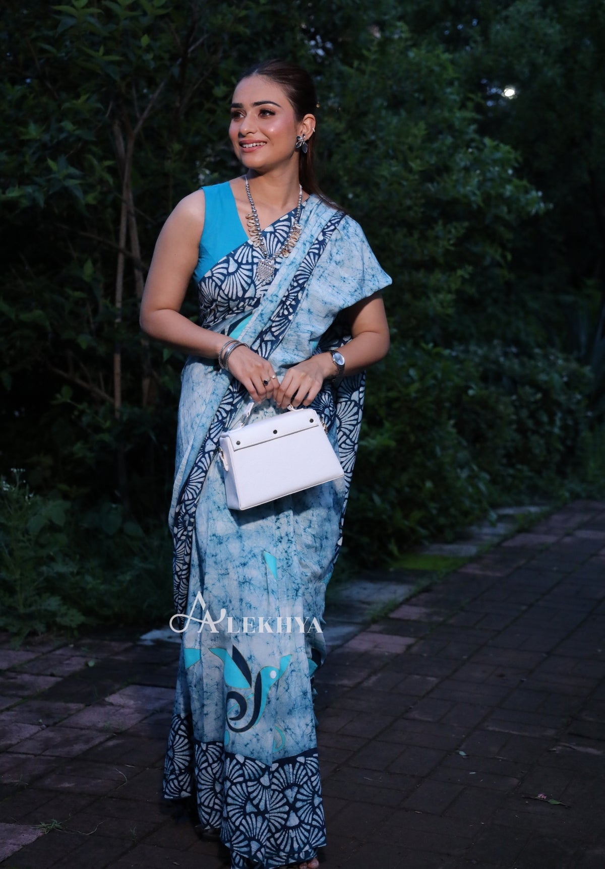 Oceanic Flight – Artisanal Batik Signature – Handcrafted Muslin Silk