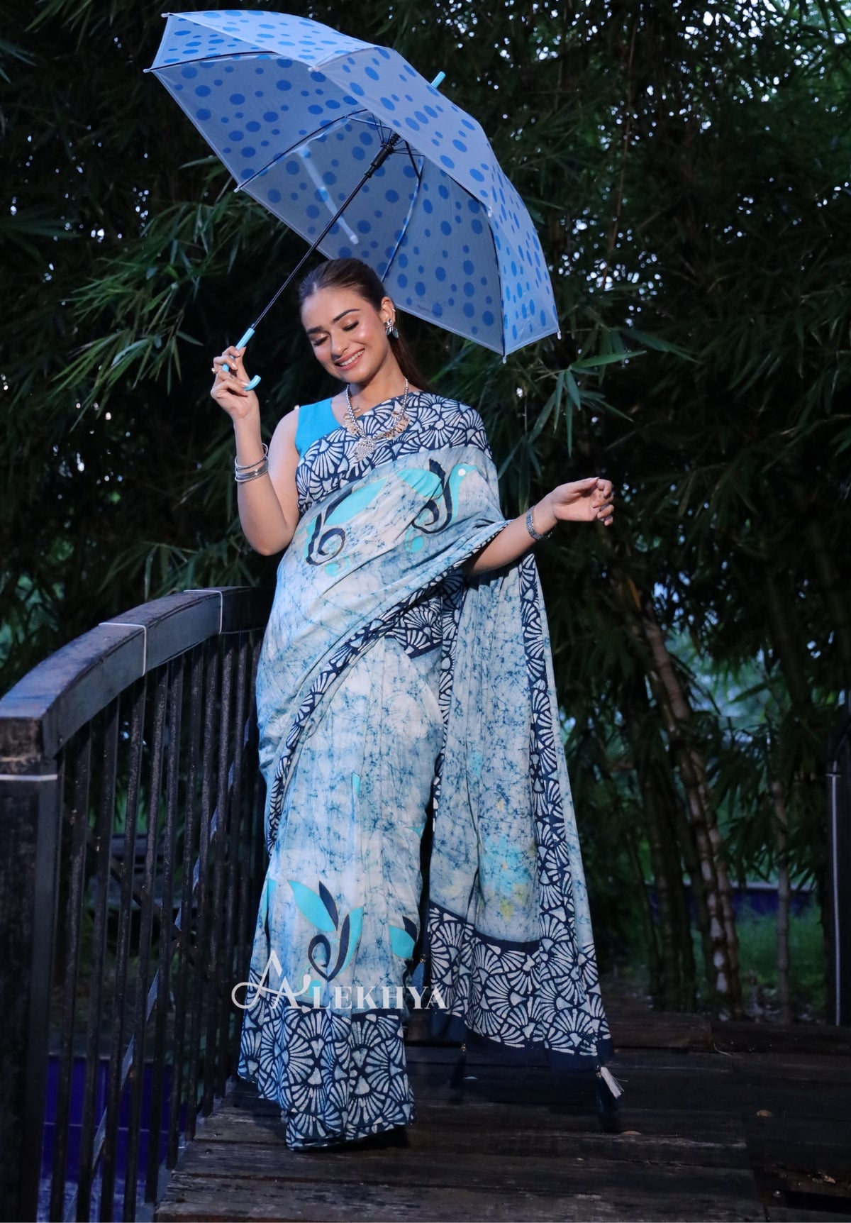 Oceanic Flight – Artisanal Batik Signature – Handcrafted Muslin Silk